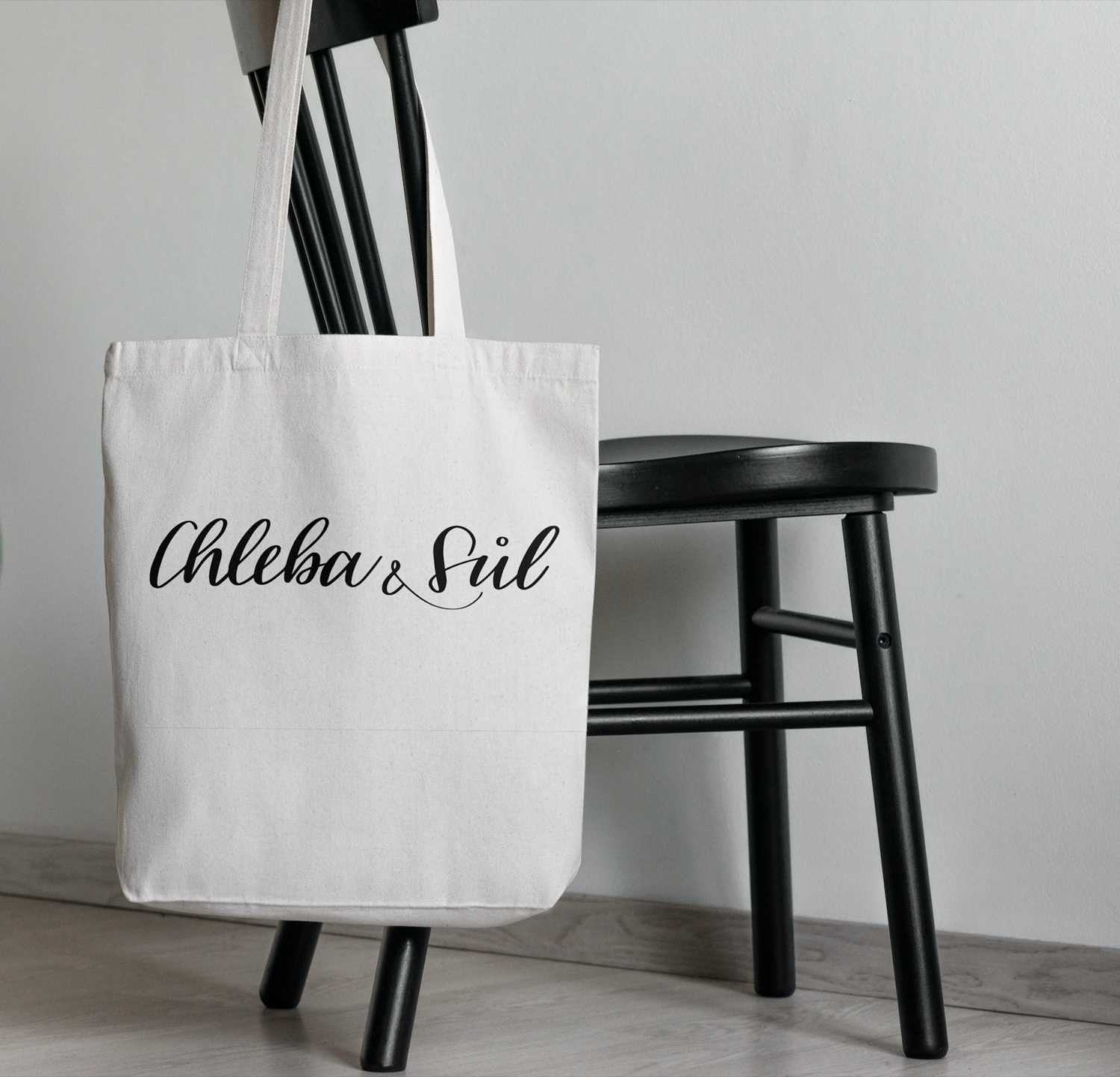 Kaligrafické logo 4 Logo potisk plátěná taška