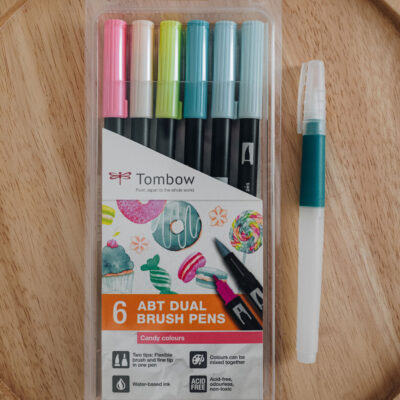 Sada brushpenů