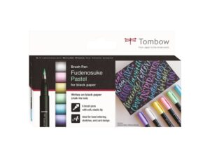 Tombow fudenosuke pastel sada