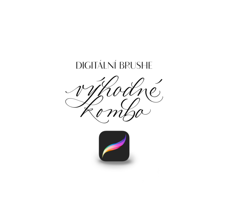 Digitální Kaligrafické brushpeny, Procreate