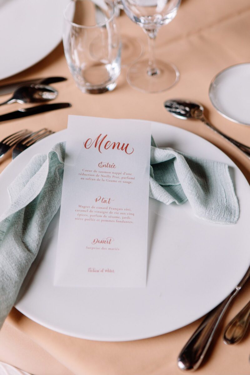 Svatební menu