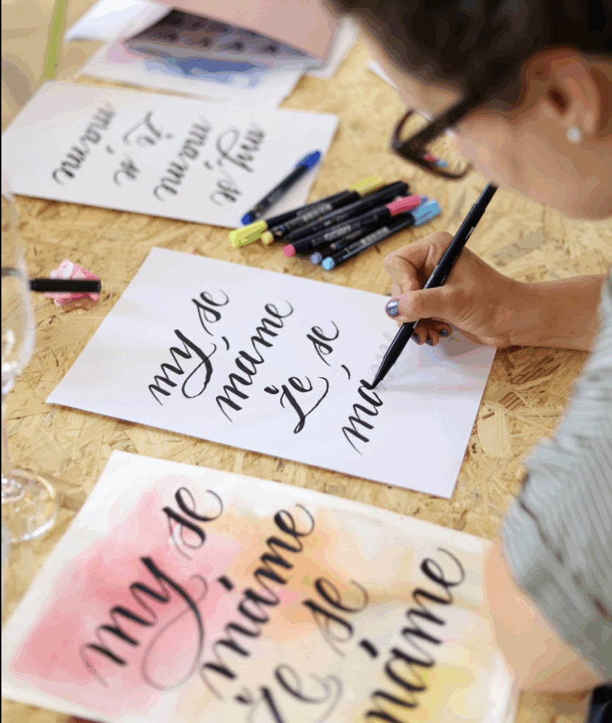 8 týdenní kurz kaligrafie