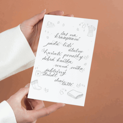 Hygge kaligrafické šablony (PDF)