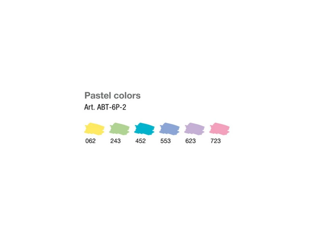 Tombow ABT Dual Brush Pen – Pastel Colours 2 Tombow ABT Dual Brush Pen – Pastel Colours - Obrázek 2